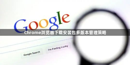 Chrome浏览器下载安装包多版本管理策略1