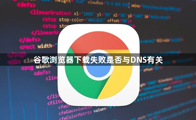 谷歌浏览器下载失败是否与DNS有关1