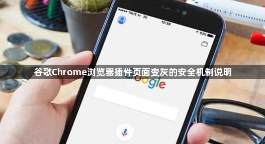谷歌Chrome浏览器插件页面变灰的安全机制说明1