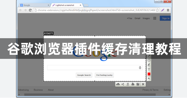谷歌浏览器插件缓存清理教程1