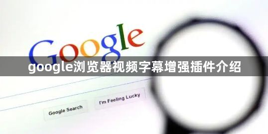 google浏览器视频字幕增强插件介绍1