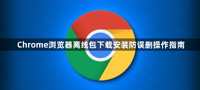 Chrome浏览器离线包下载安装防误删操作指南1