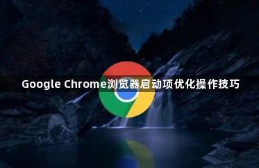 Google Chrome浏览器启动项优化操作技巧1