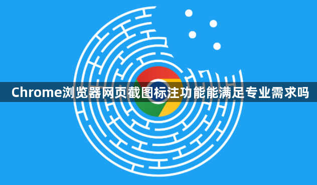 Chrome浏览器网页截图标注功能能满足专业需求吗1