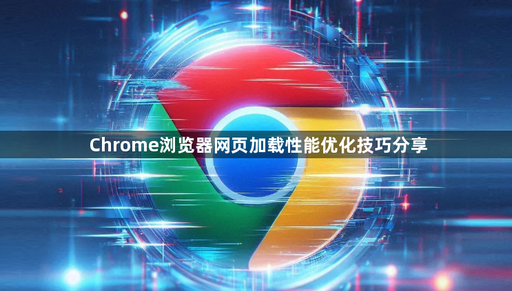 Chrome浏览器网页加载性能优化技巧分享1