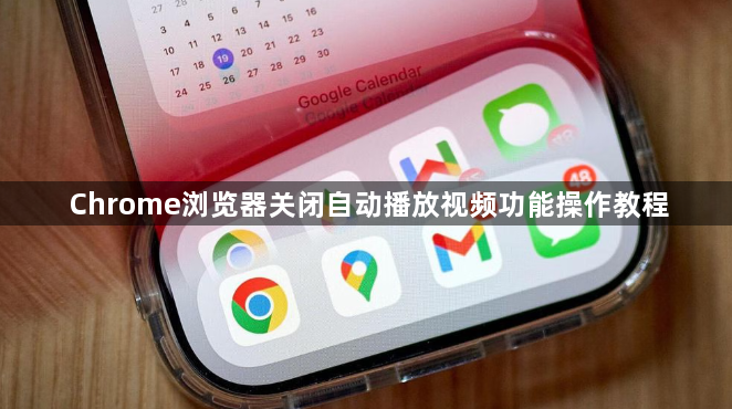 Chrome浏览器关闭自动播放视频功能操作教程1
