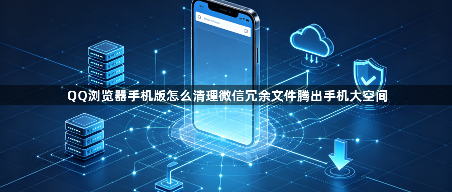 QQ浏览器手机版怎么清理微信冗余文件腾出手机大空间1