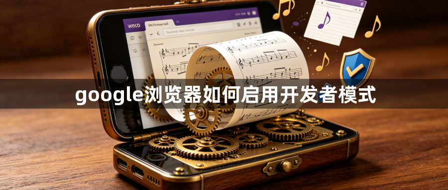 google浏览器如何启用开发者模式1