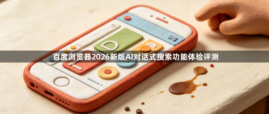 百度浏览器2026新版AI对话式搜索功能体验评测1