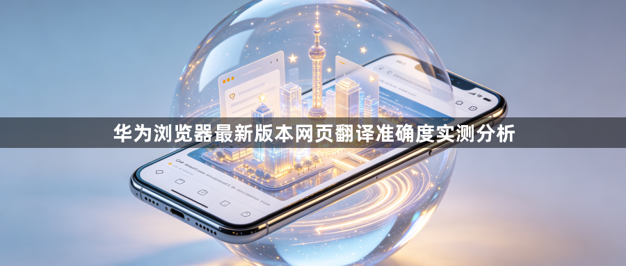 华为浏览器最新版本网页翻译准确度实测分析1