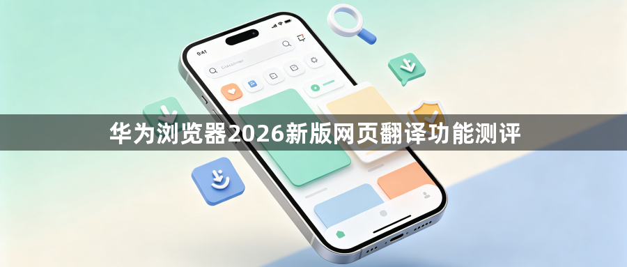 华为浏览器2026新版网页翻译功能测评1
