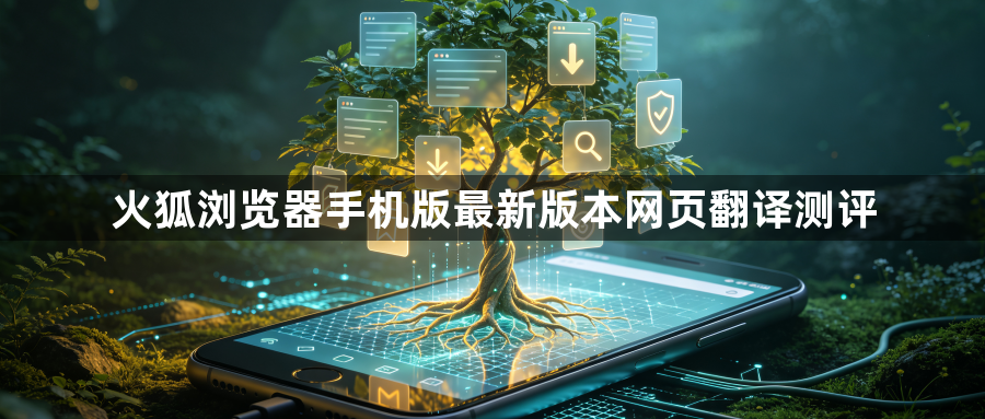 火狐浏览器手机版最新版本网页翻译测评1