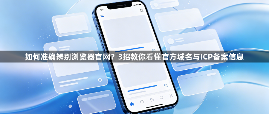 如何准确辨别浏览器官网？3招教你看懂官方域名与ICP备案信息1