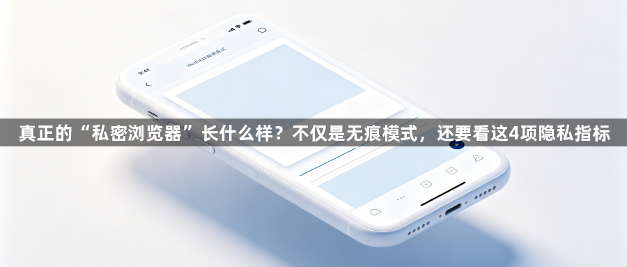 真正的“私密浏览器”长什么样?不仅是无痕模式,还要看这4项隐私指标1