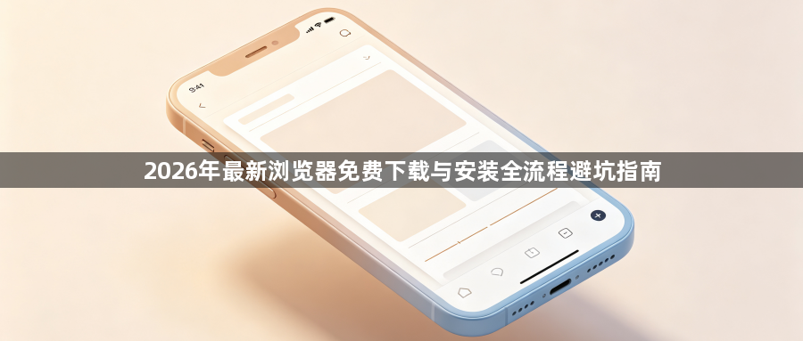 2026年最新浏览器免费下载与安装全流程避坑指南1