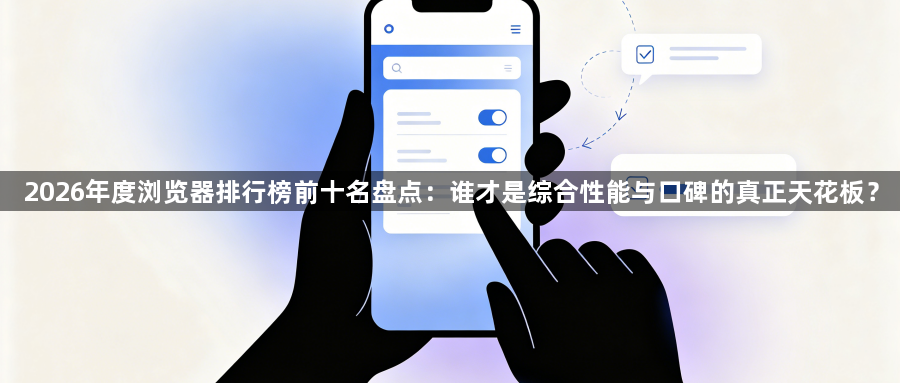 2026年度浏览器排行榜前十名盘点：谁才是综合性能与口碑的真正天花板？1