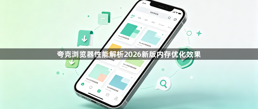 夸克浏览器性能解析2026新版内存优化效果1