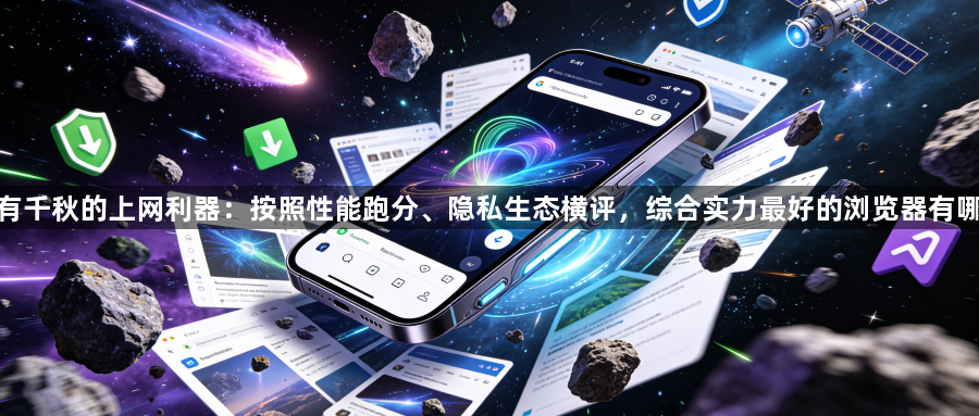 各有千秋的上网利器:按照性能跑分、隐私生态横评,综合实力最好的浏览器有哪些1