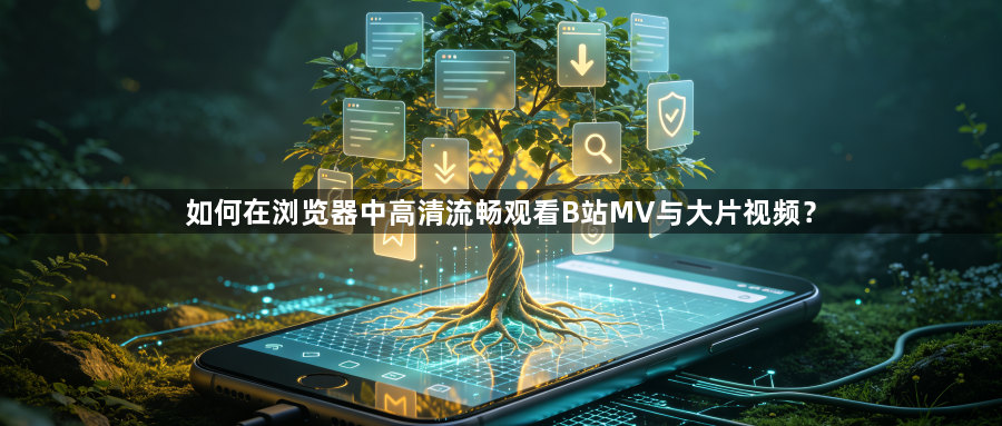 如何在浏览器中高清流畅观看B站MV与大片视频?1
