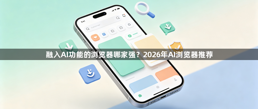 融入AI功能的浏览器哪家强?2026年AI浏览器推荐1