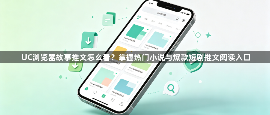 UC浏览器故事推文怎么看?掌握热门小说与爆款短剧推文阅读入口1